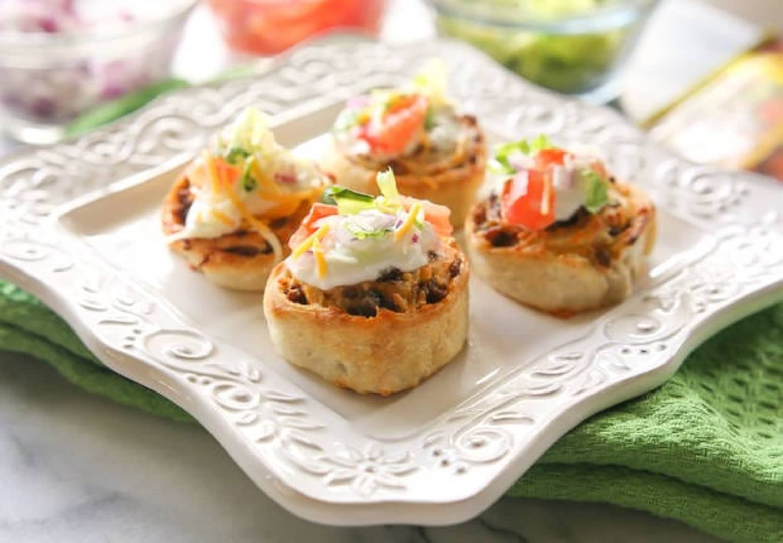 Taco Pizza Rolls